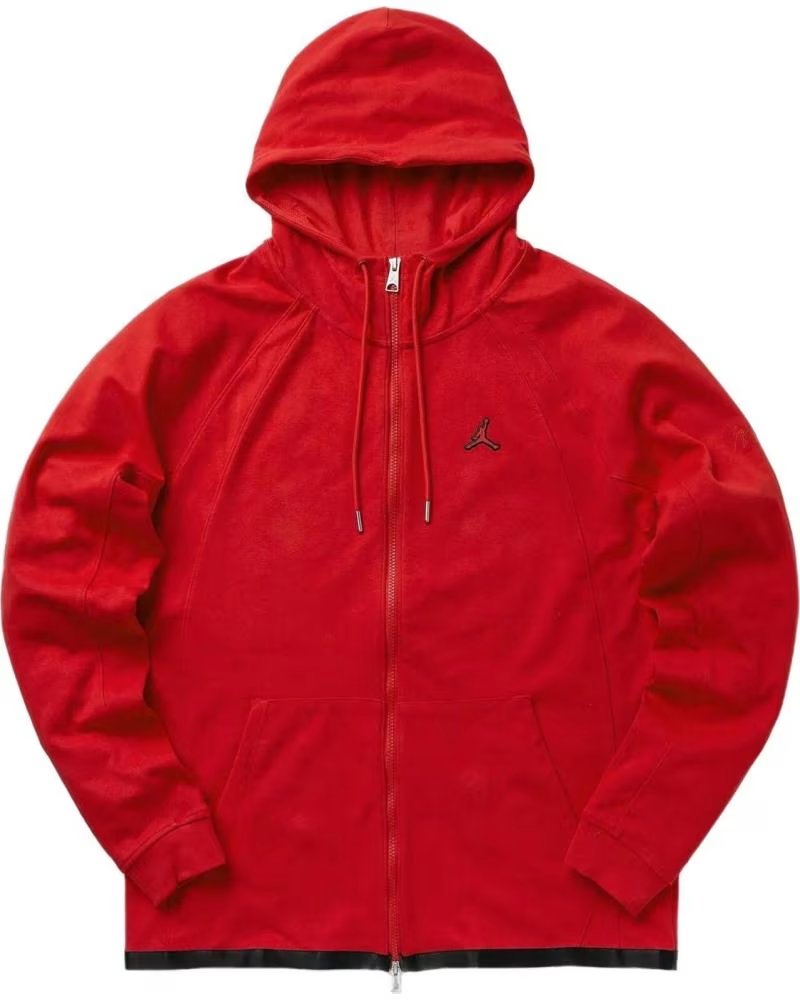 NIKE SUDADERA CON CAPUCHA EN PARA HOMBRE ROJO