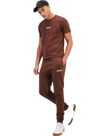 ELLESSE PANTALONI SPORTIVI LUNGHI ELLESSE DA UOMO IN MARRONE MARRON