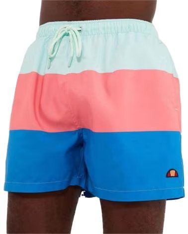 ELLESSE MAILLOT DE BAIN ELLEGSE À RAYURES POUR HOMME MULTICOLOR
