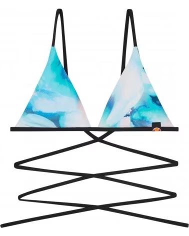 ELLESSE BIKINI TRIANGOLO STAMPATO ELAS MORADO