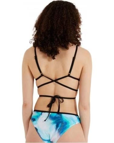 ELLESSE BIKINI TRIANGOLO STAMPATO ELAS MORADO