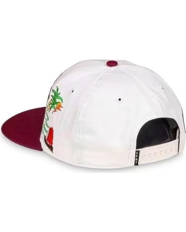 GRIMEY GRIMEY "BEER" KAPPE WEISS UND BORDEAUX BLANCO
