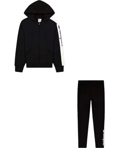 CHAMPION CHANDAL COMPLETO EN PARA MUJER NEGRO
