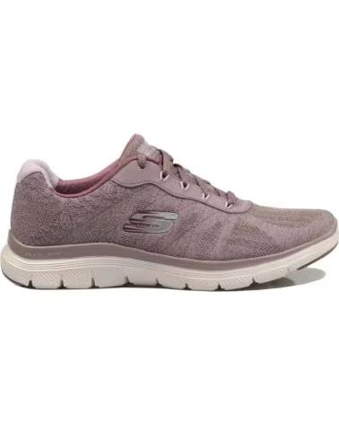 SKECHERS SKECHERS FLEX APPEAL 40 DAMEN-LAUFSCHUHE IN ROSA ROSA