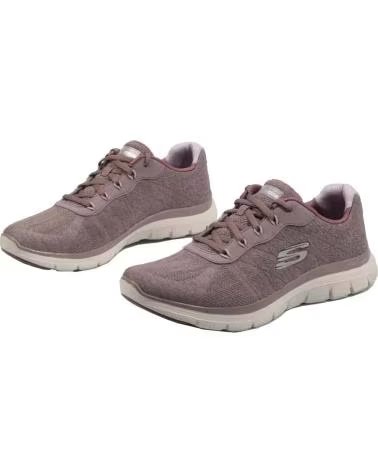 SKECHERS SKECHERS FLEX APPEAL 40 DAMEN-LAUFSCHUHE IN ROSA ROSA