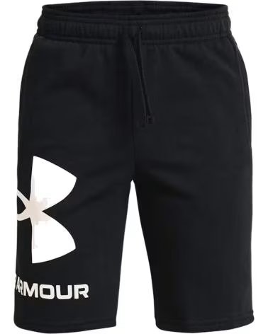 UNDER ARMOUR UNDER ARMOUR UA BIG LOGO J 20 SHORTS FÜR KINDER SCHWARZ NEGRO