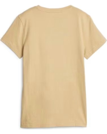 PUMA CAMISETA PUMA MANGA CORTA ESSENTIA S PARA MUJER BEIGE BEIGE