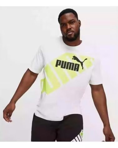 PUMA CAMISETA PUMA POWER GRAPHIC TEE BLANCA BLANCO