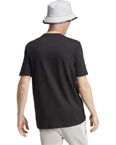 ADIDAS T-SHIRT ADIDAS PERFORMANCE LOGO UOMO NERA MANICA CORTA NEGRO