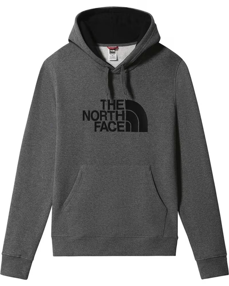 THE NORTH FACE MOLETOM COM CAPUZ THE NORTH FACE MASCULINO GRIS