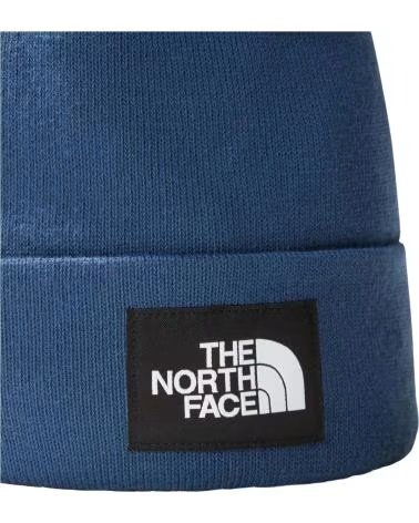THE NORTH FACE THE NORTH FACE LOGO BOX BEANIE HAT UNISEX BLUE AZUL