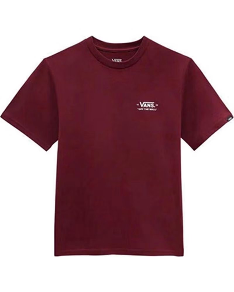 VANS OFF THE WALL OFF THE WALL SHORT SLEEVE T-SHIRT ROJO