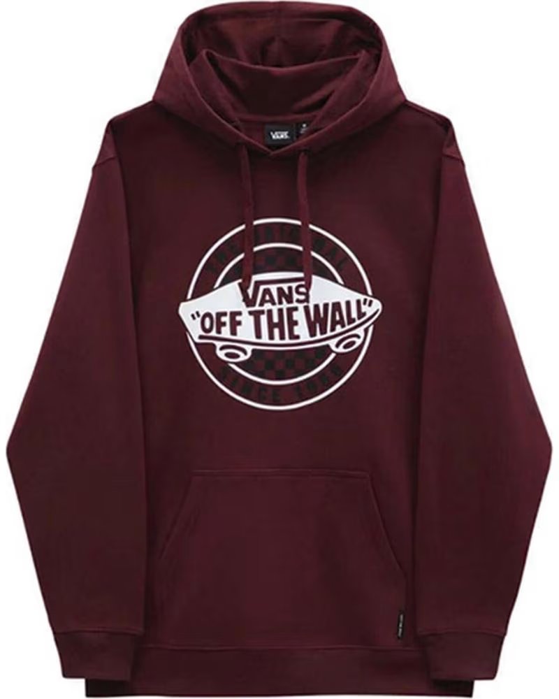 VANS OFF THE WALL MOLETOM COM CAPUZ VANS OFF THE WALL ROJO