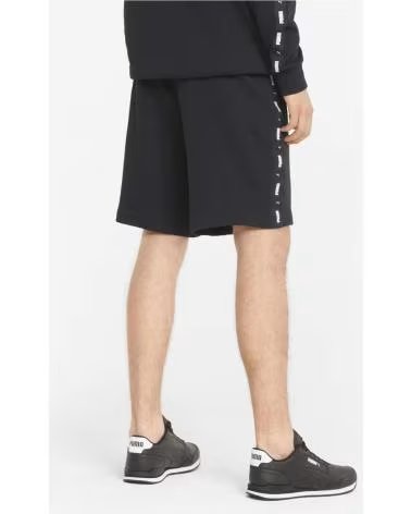 PUMA PUMA ESS TAPE SHORTS 9 TR NERO UOMO NEGRO