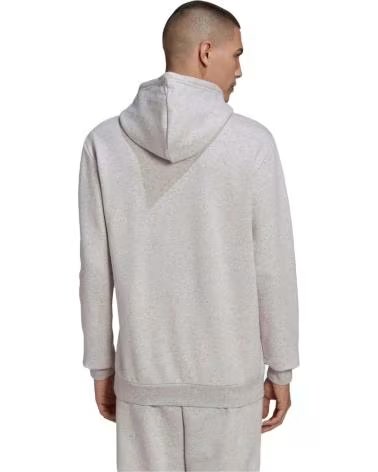 ADIDAS FELPA CON CAPPUCCIO ADIDAS ESSENTIALS DA UOMO GRIS