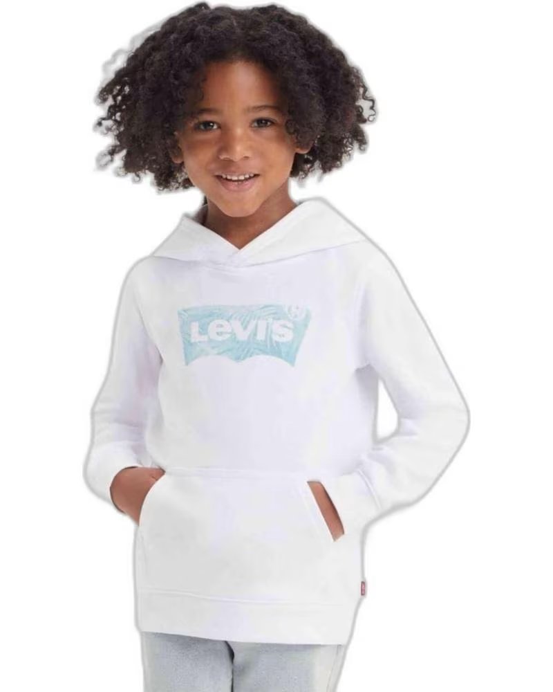 LEVIS MOLETOM COM CAPUZ LEVI´S INFANTIL UNISSEX BRANCO BLANCO