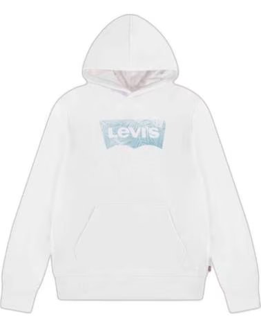 LEVIS MOLETOM COM CAPUZ LEVI´S INFANTIL UNISSEX BRANCO BLANCO