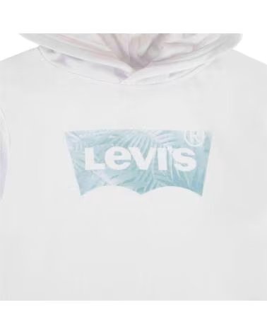 LEVIS MOLETOM COM CAPUZ LEVI´S INFANTIL UNISSEX BRANCO BLANCO