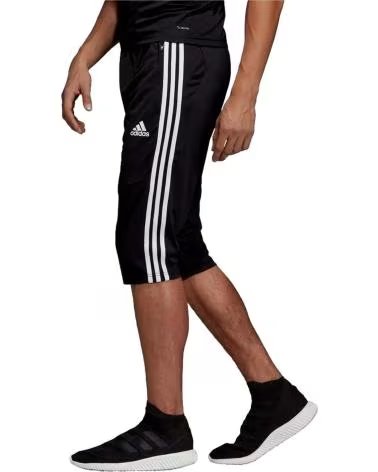 ADIDAS PANTALONCINO ADIDAS ESSENTIALS 3-STRIPES UOMO NERO NEGRO