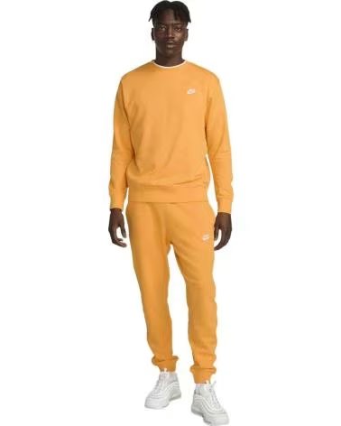 NIKE SUDADERA NIKE SPORTSWEAR CLUB FLEECE PARA HOMBRE AMARILLO