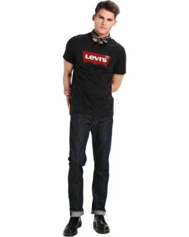 LEVIS CAMISETA DE MANGA CORTA EN PARA HOMBRE NEGRO