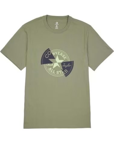 CONVERSE CAMISETA CONVERSE ALL STAR DE MANGA CORTA PARA HOMBRE VERDE