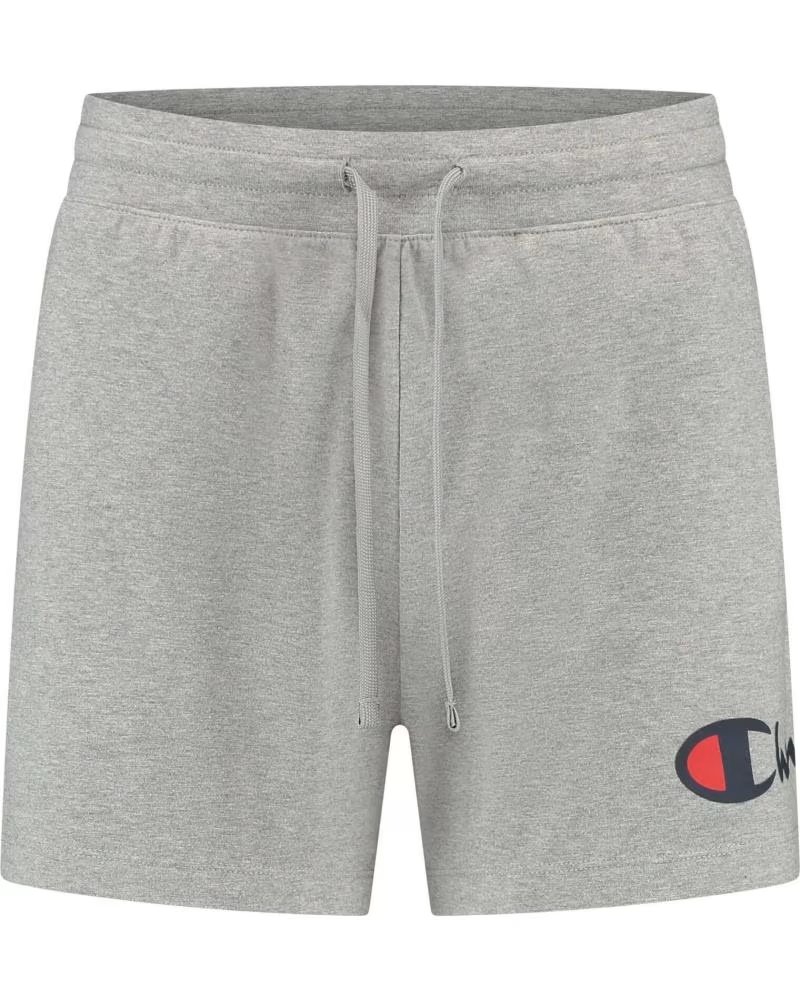CHAMPION SHORT CHAMPION GRIS POUR FEMME GRIS