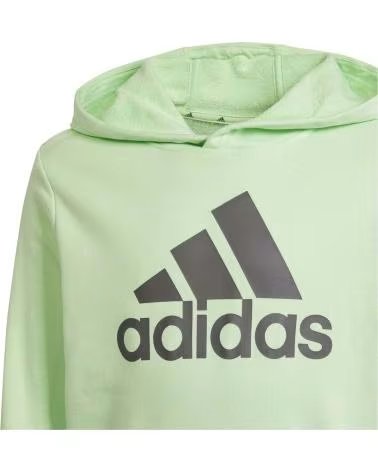 ADIDAS MOLETOM COM CAPUZ ADIDAS BADGE OF SPORT INFANTIL VERDE