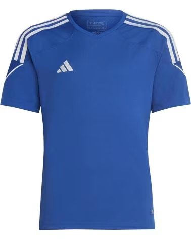 ADIDAS T-SHIRT ADIDAS TIRO CLUB À MANCHES COURTES POUR ENFANTS AZUL