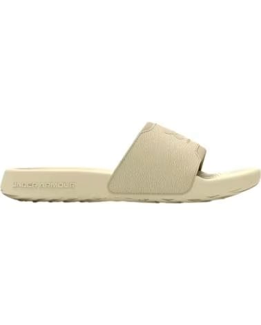 UNDER ARMOUR CHANCLAS EN PARA MUJER BEIGE