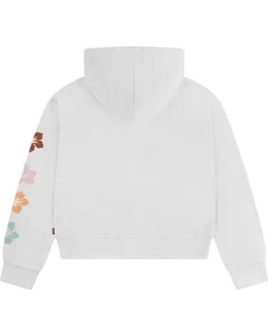 LEVIS SWEAT À CAPUCHE LEVI´S POUR FILLE BLANCO
