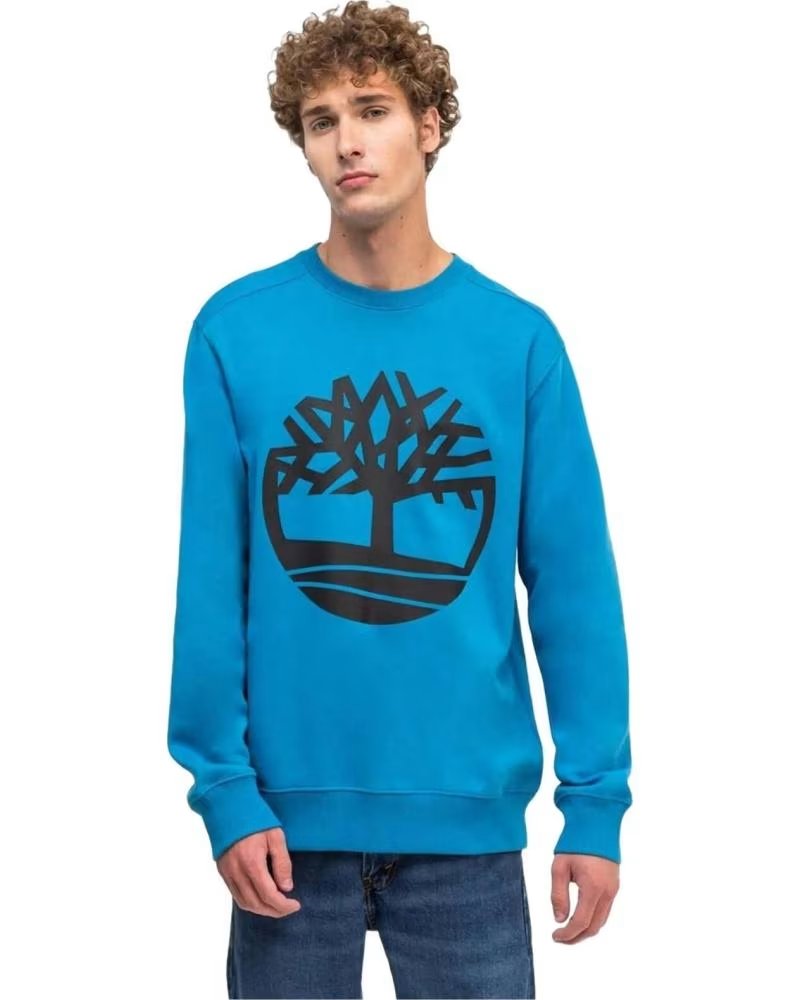 TIMBERLAND TIMBERLAND SWEATSHIRT MIT BAUM-LOGO FÜR HERREN AZUL