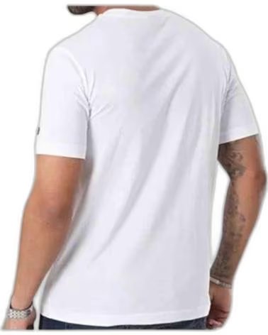 CHAMPION CAMISETA BLANCA LEGACY BIG PRINTED LOGO TEE BLANCO