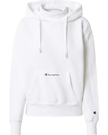 CHAMPION FELPA CON CAPPUCCIO CHAMPION DA DONNA BLANCO