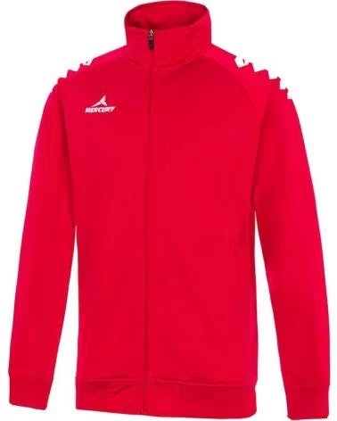 INDUSTRIAS MERCURY CHAQUETA DE CHÁNDAL MERCURY CON CREMALLERA ROJO