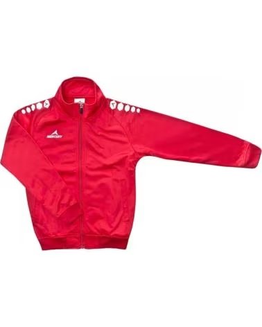 INDUSTRIAS MERCURY CHAQUETA DE CHÁNDAL MERCURY CON CREMALLERA ROJO