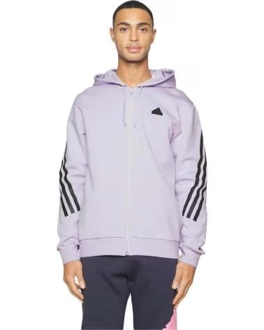 ADIDAS SWEAT À CAPUCHE ADIDAS 3-STRIPES POUR HOMME MORADO