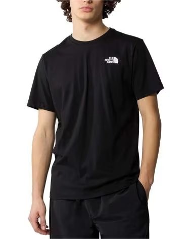 THE NORTH FACE THE NORTH FACE BLACK SHORT SLEEVE T-SHIRT FOR MEN NEGRO