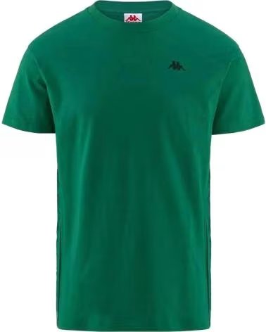 KAPPA MAGLIETTA KAPPA A MANICHE CORTE DA UOMO VERDE VERDE