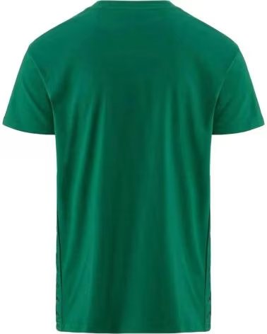 KAPPA MAGLIETTA KAPPA A MANICHE CORTE DA UOMO VERDE VERDE