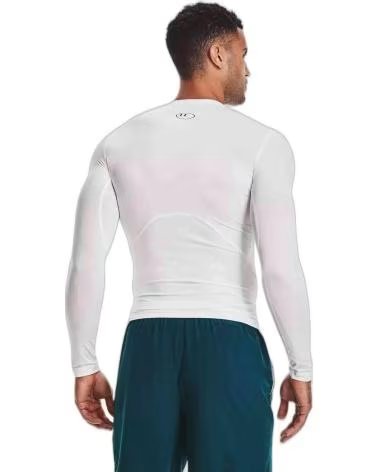 UNDER ARMOUR CAMISETA DE MANGA LARGA 1361524-100 EN PARA HOMBRE BLANCO