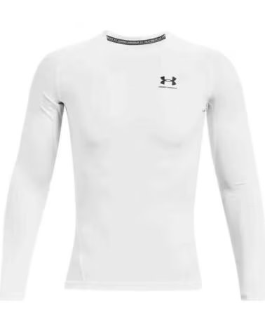 UNDER ARMOUR CAMISETA DE MANGA LARGA 1361524-100 EN PARA HOMBRE BLANCO