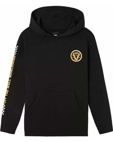 Início-VANS-OFF-THE-WALL-SUDADERA-CON-CAPUCHA-VANS-EN-PARA-NINOS-UNISEX-NEGRO