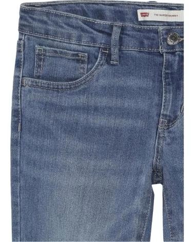 LEVIS LEVI´S 501 JEANS FOR GIRLS, BLUE AZUL
