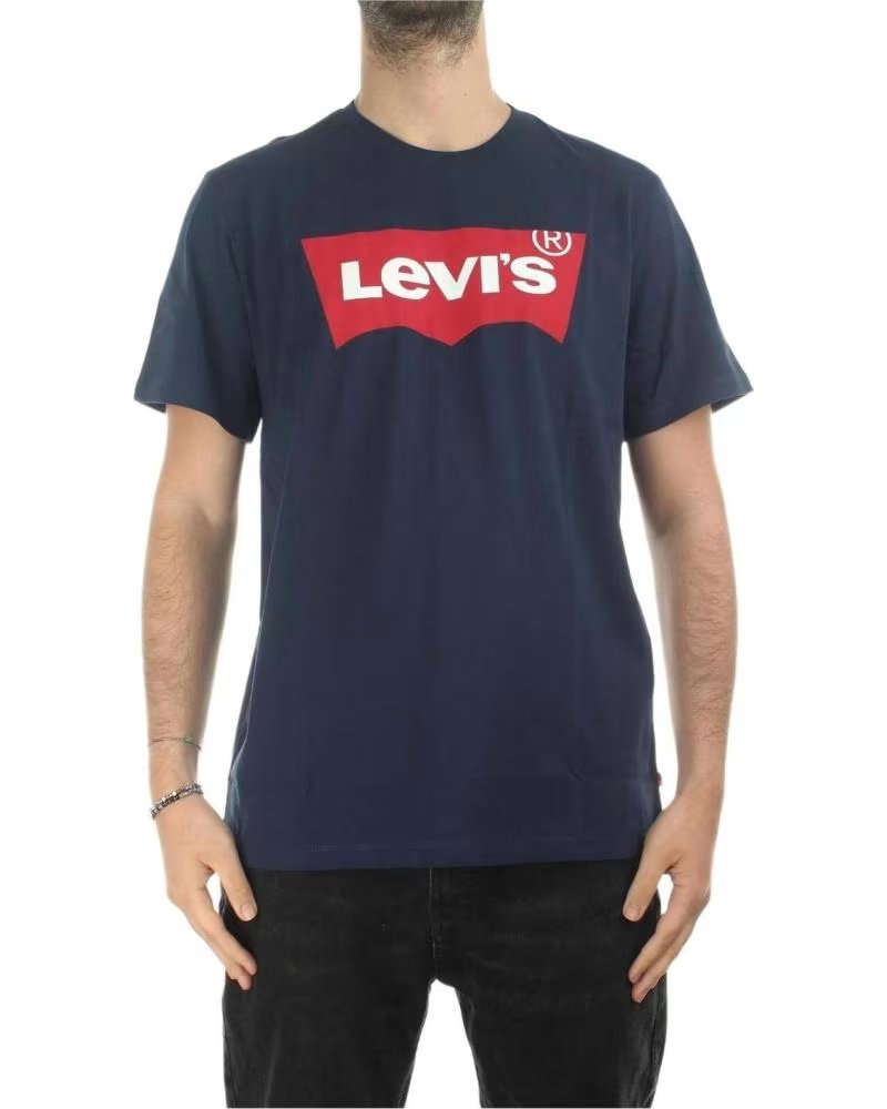 LEVIS LEVI´S HERREN T-SHIRT MIT KURZEM ARM UND LOGO AZUL