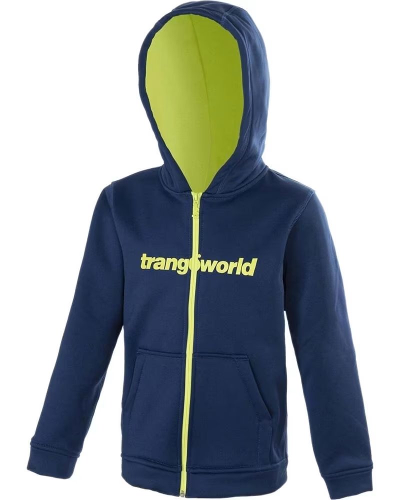 TRANGOWORLD TRANGOWORLD HOODED JACKET FOR KIDS AZUL
