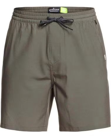 QUIKSILVER PANTALONCINO QUIKSILVER EVERYDAY LIGHT 17" DA UOMO VERDE