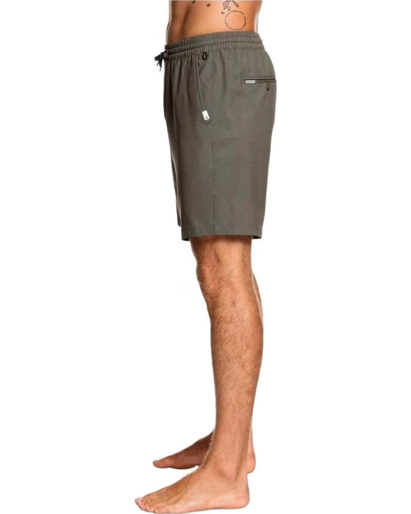 QUIKSILVER PANTALONCINO QUIKSILVER EVERYDAY LIGHT 17" DA UOMO VERDE