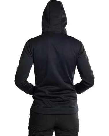 TRANGOWORLD MOLETOM COM CAPUZ TRANGOWORLD FEMININO NEGRO