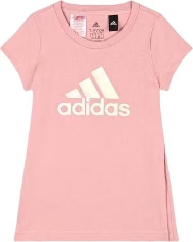 ADIDAS CAMISETA ADIDAS COM LOGO PARA MENINA ROSA